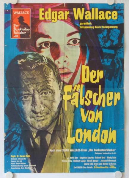 The Forger of London original release german movie poster